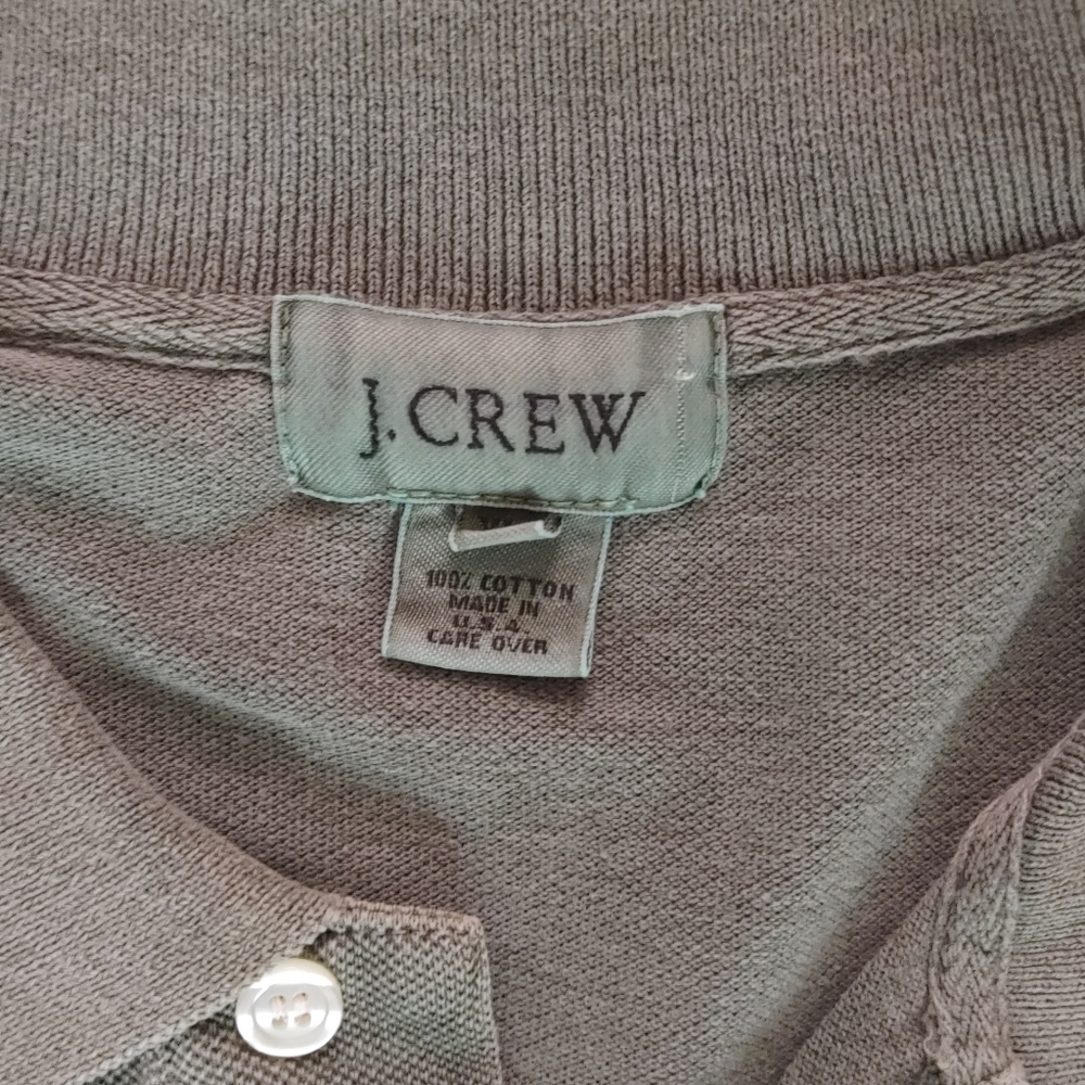 J Crew polo shirt.